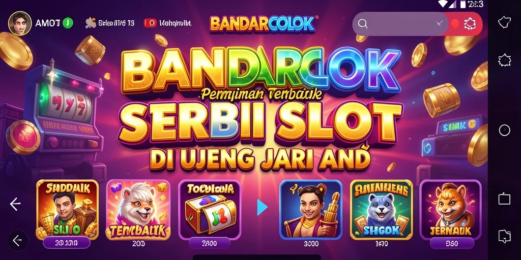 Tampilan gameplay menarik dari BANDARCOLOK yang menyenangkan.