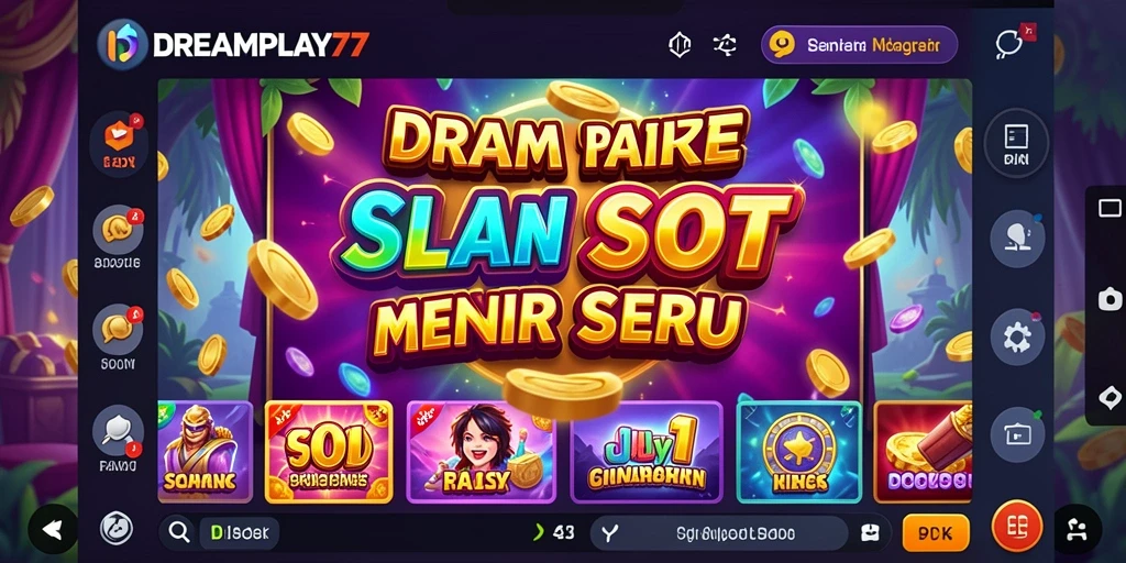 Tampilan gameplay Slot yang menarik dari DREAMPLAY77.