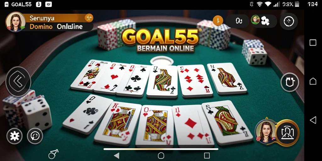 Tampilan gameplay GOAL55 yang seru dan interaktif.