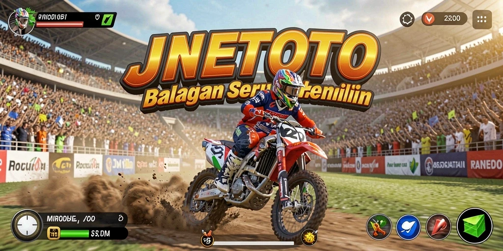 Tampilan gameplay Racing yang seru di JNETOTO.
