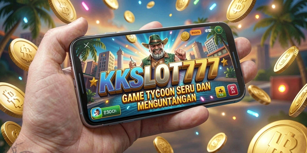 Tampilan utama gameplay KKSLOT777 yang menarik dan seru.