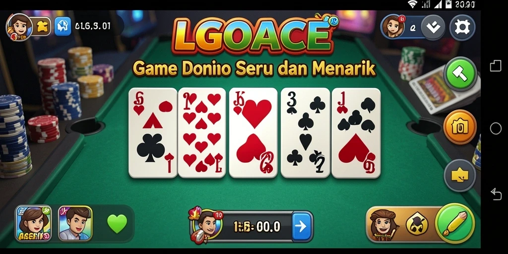 Tampilan gameplay LGOACE yang seru dan menarik.