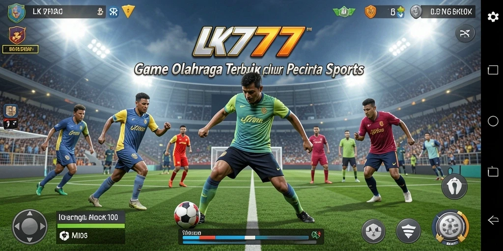 Tampilan menarik dari gameplay LK777 yang menampilkan momen menarik olahraga.