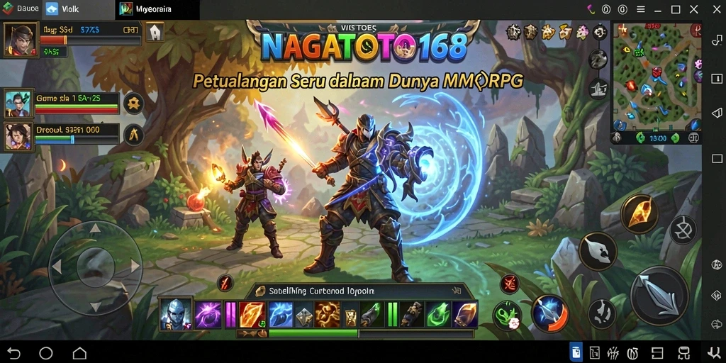 Tampilan gameplay NAGATOTO168 yang penuh aksi dan petualangan.