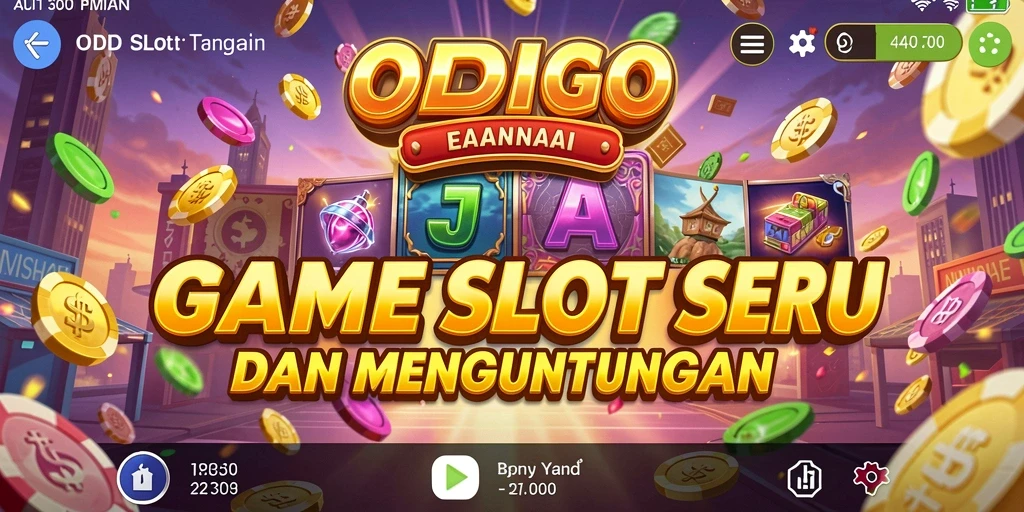 Tampilan gameplay ODDIGO yang menawan dan penuh warna.