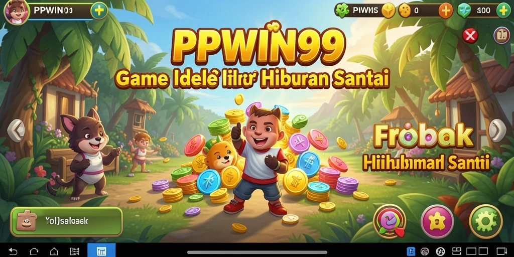 Tampilan gameplay PPWIN99 yang menarik dan penuh warna.