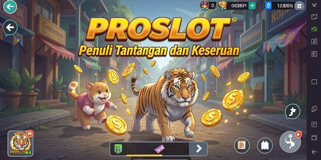 Tampilan gameplay menarik dari PROSLOT yang penuh aksi Idle.